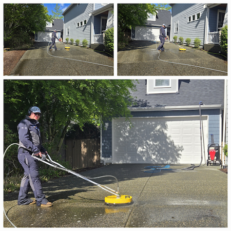 Front-Side Driveway Cleaning in Snoqualmie, WA